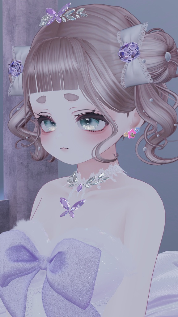 ぱすてるたぬきイヤリング