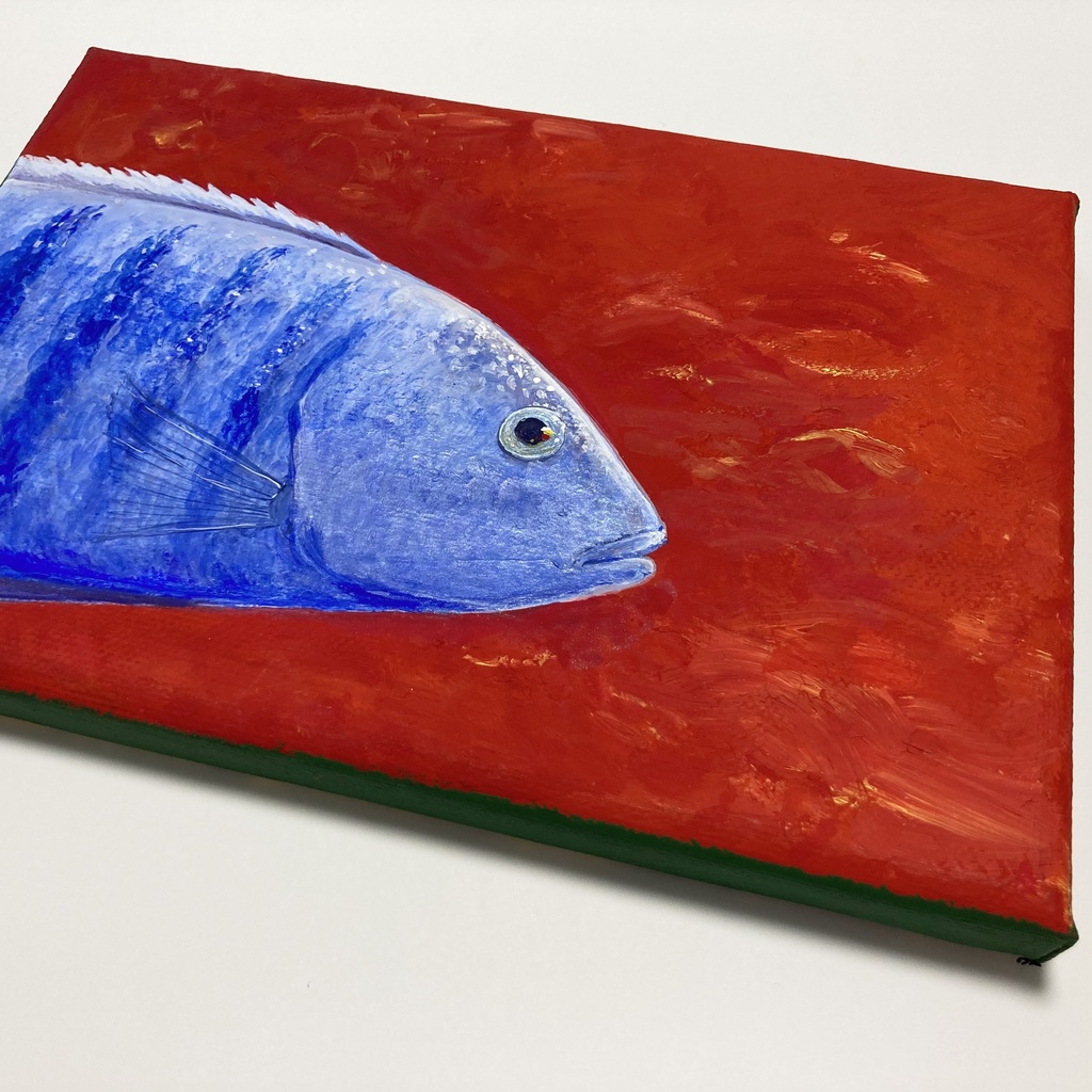 スキアエノクロミス•フライエリー アクリルイラスト原画 キャンバス