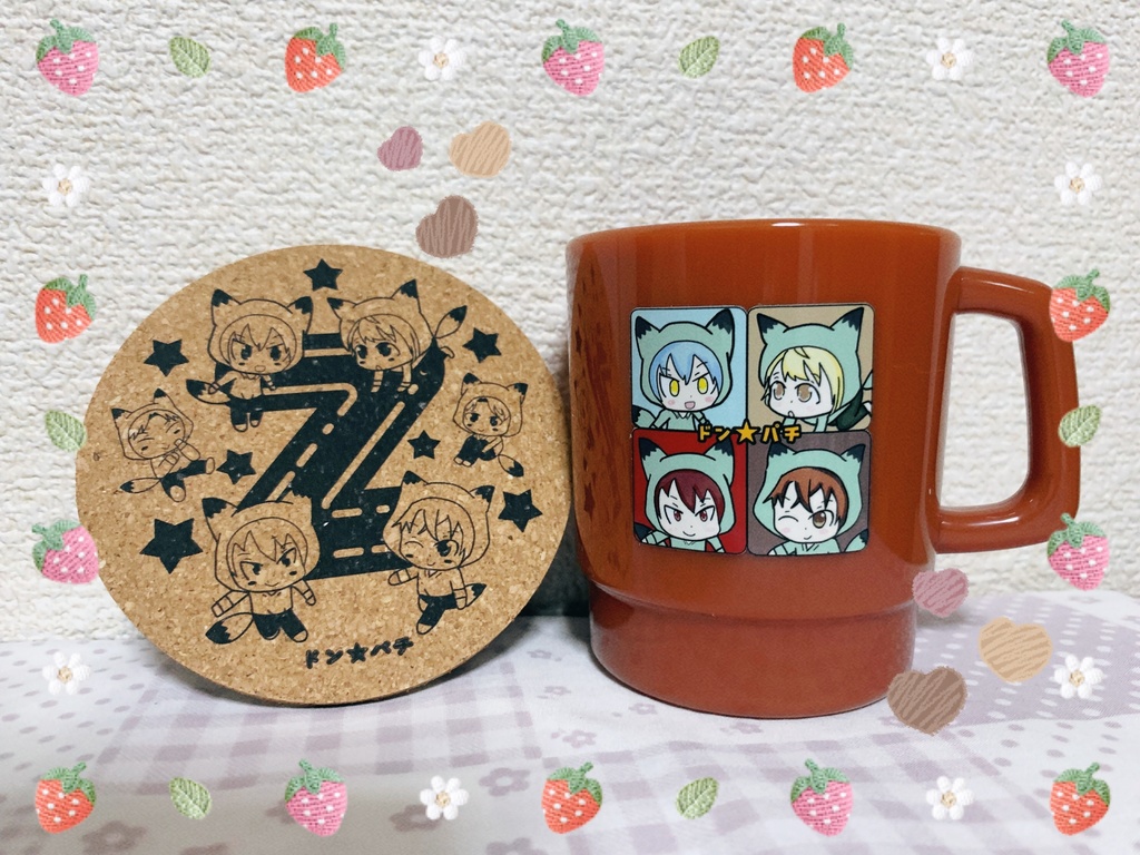 なかよしマグカップ＆コースター