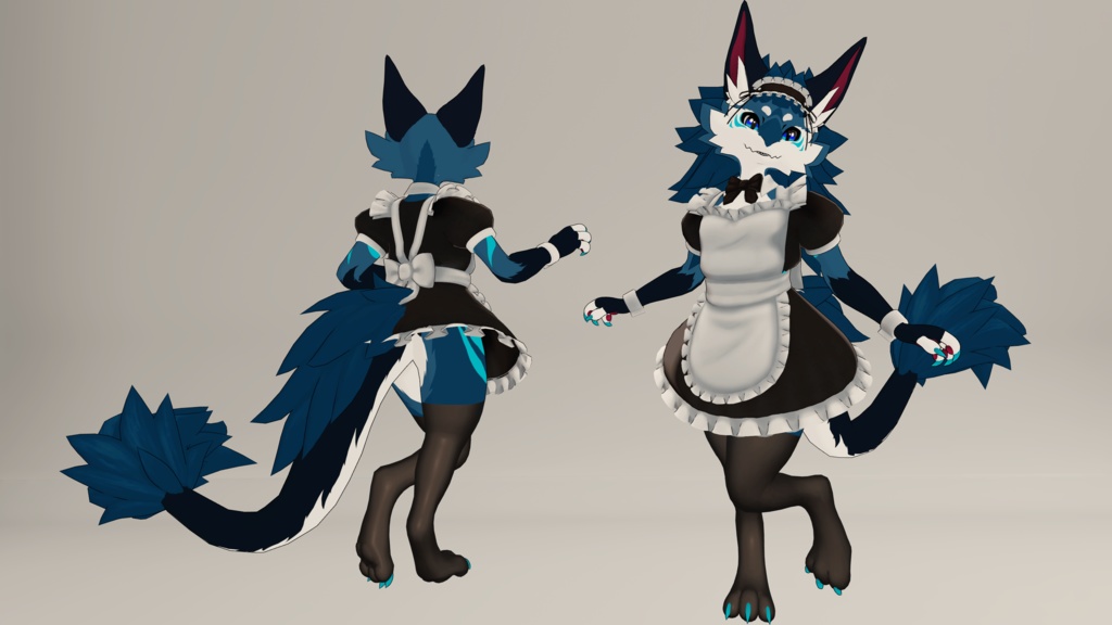 【VRC想定衣装】NovaMaid - Novabeast Maid dress