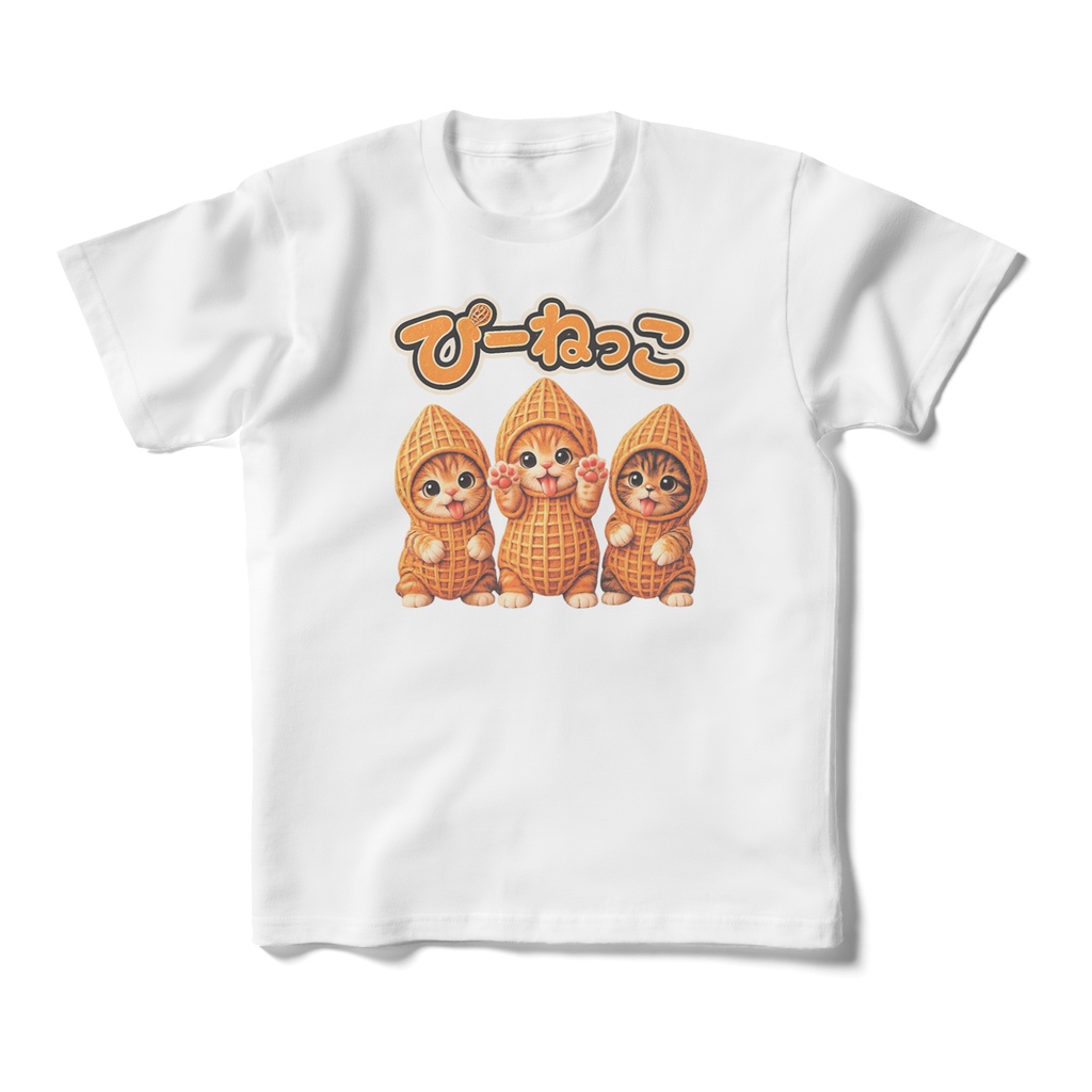 アニメぴーねっこTシャツ(キッズ)160cm
