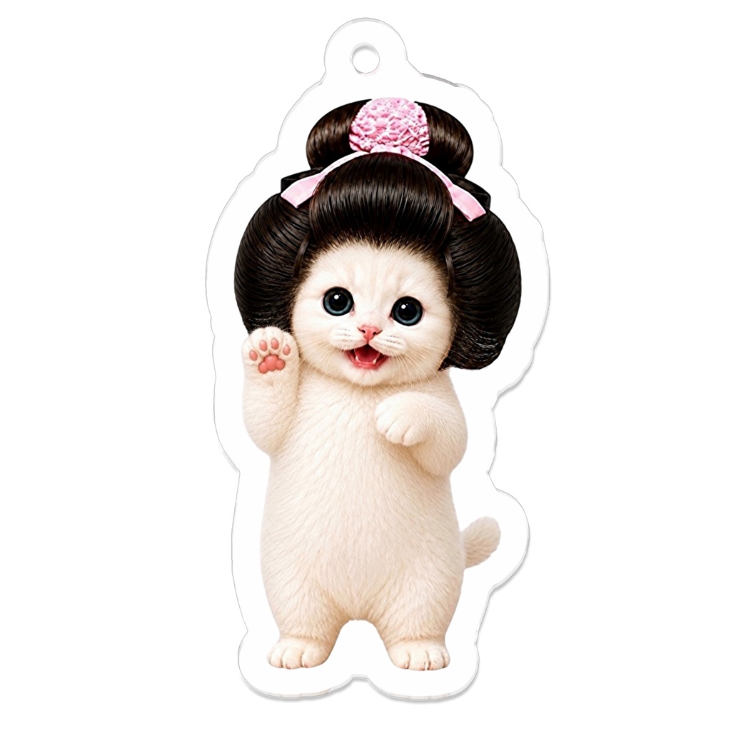 姫ねっこキーホルダー