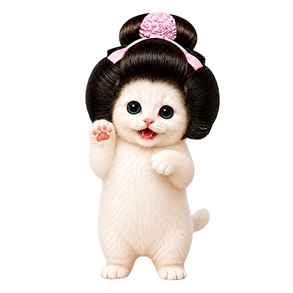 姫ねっこキーホルダー