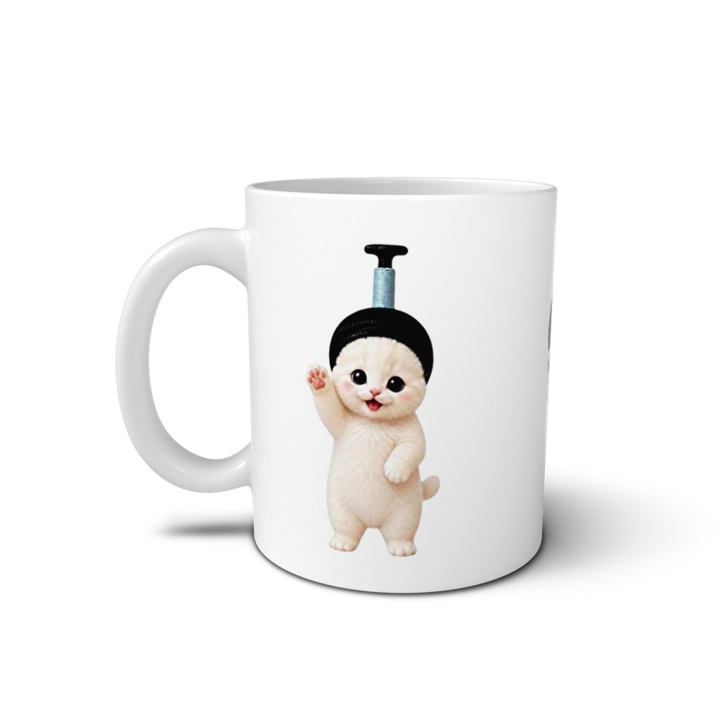 ちょんまげねっこマグカップ