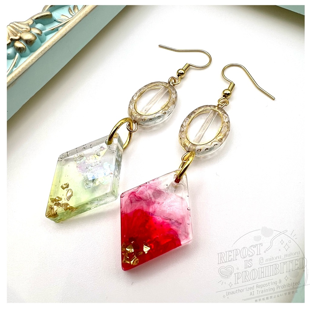 れこイメージピアス