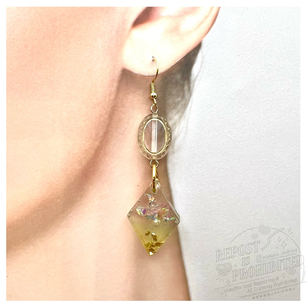 れこイメージピアス