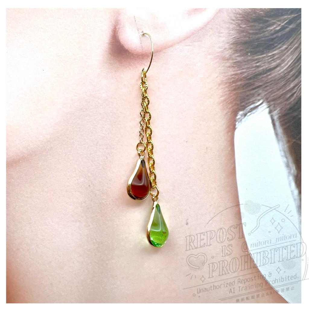 れこイメージピアス