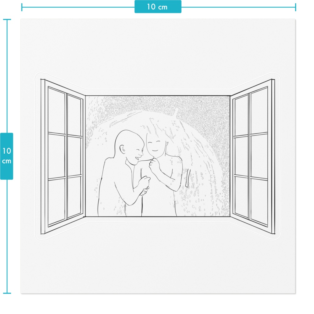 Rain ステッカー