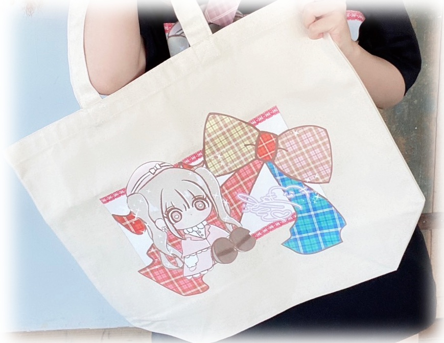 【まぁり誕2023】生誕トートバッグ(ナチュラル or ベビーピンク)