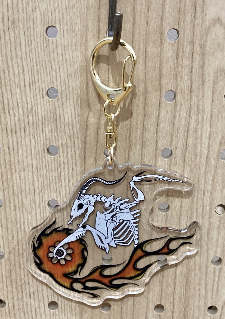 BornBike【青/赤】アクリルキーホルダー