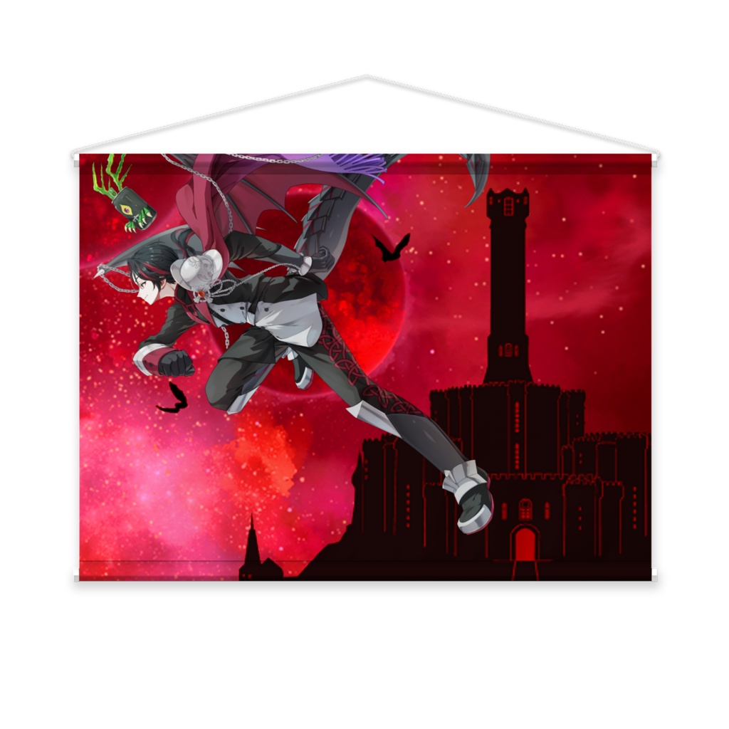 【洛叉京】魔王ラクシャケイネス_待機画面風タペストリー