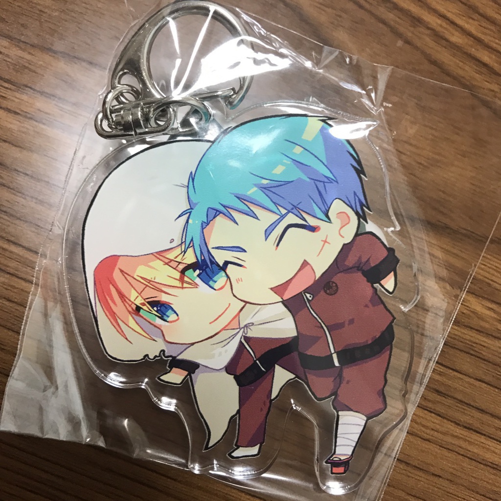 ばぶしアクリルキーホルダー 花冠に恋をして Booth