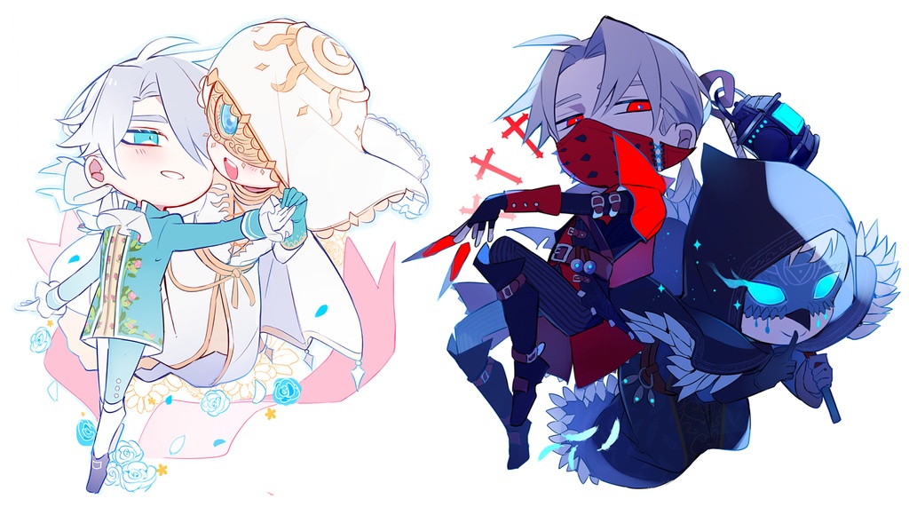 納占アクリルキーホルダー