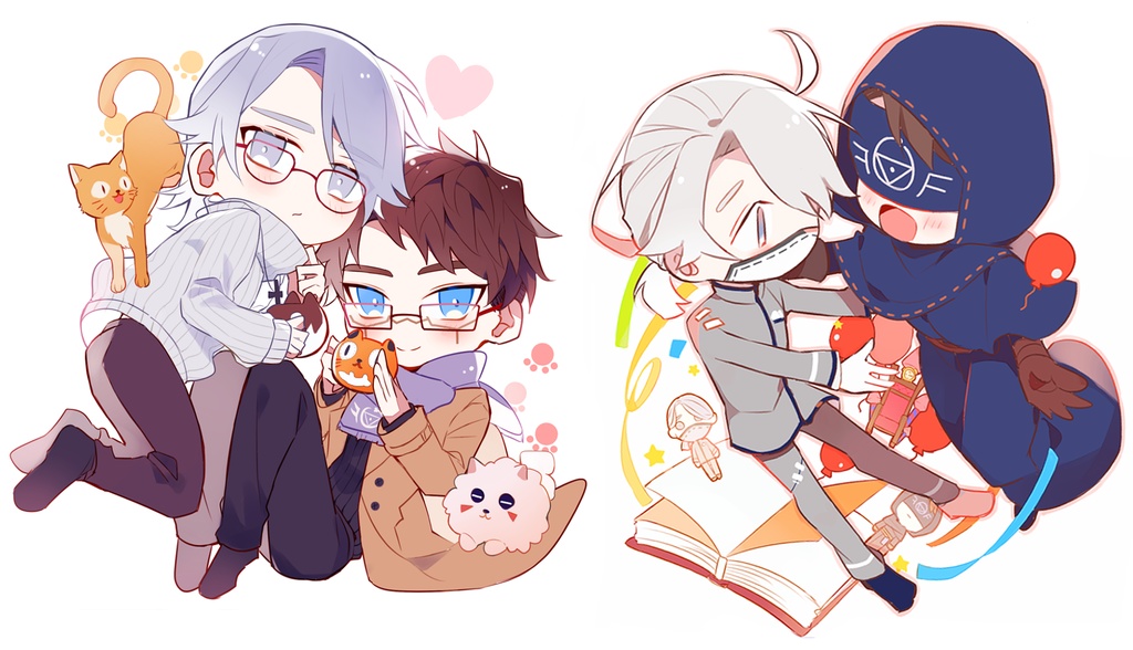 納占アクリルキーホルダー