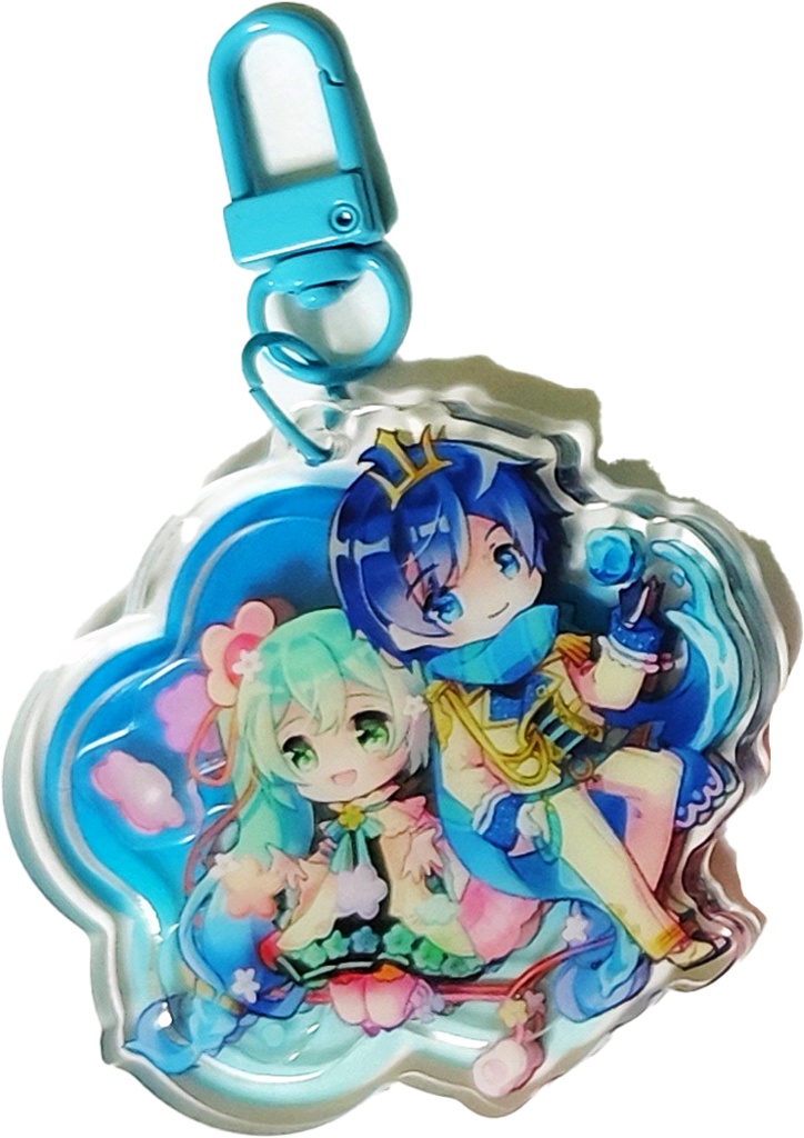 しゃかしゃかアクリルキーホルダー