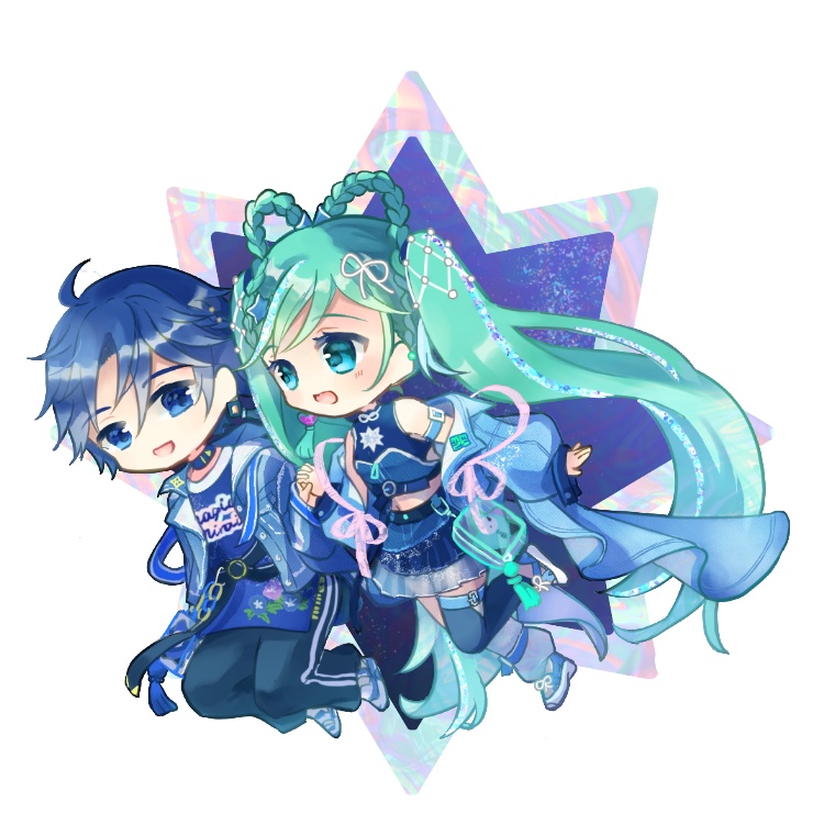 グリッターオイルアクリルキーホルダー