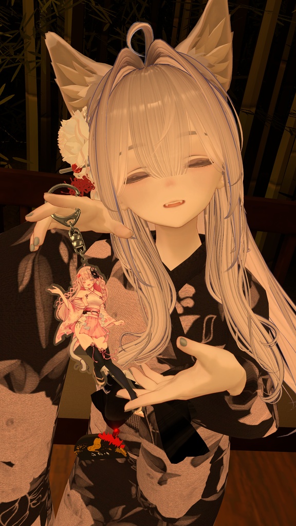 みなみさんちーむ3Dアクリルキーホルダー