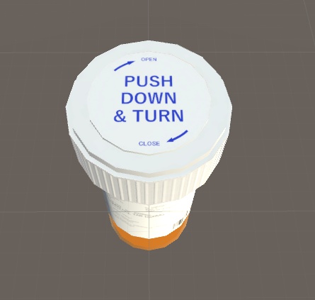 【VRChat向け】映画でよく見る錠剤を入れておく"あれ"