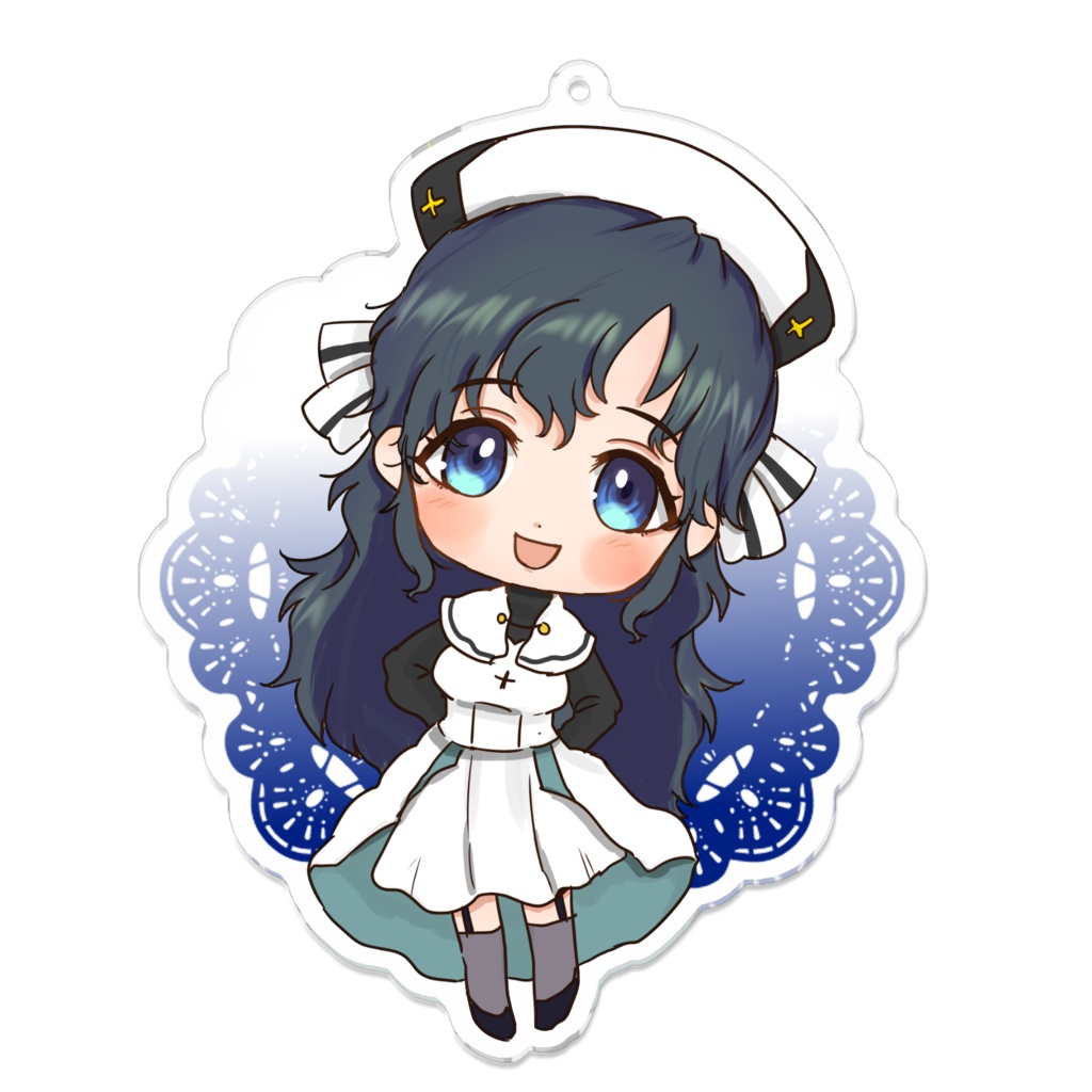 【シスターズ】アクリルキーホルダー【イリヤ】