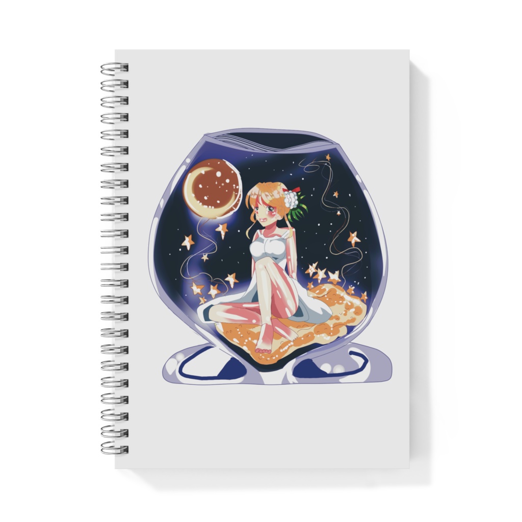 宇宙ガラス ノート Butterpan Booth