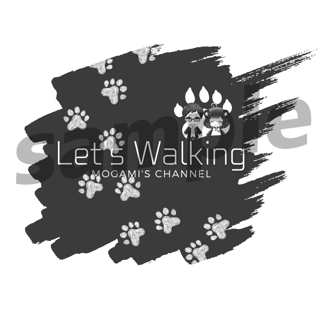 『Let's Walking』ウォーキングTシャツ