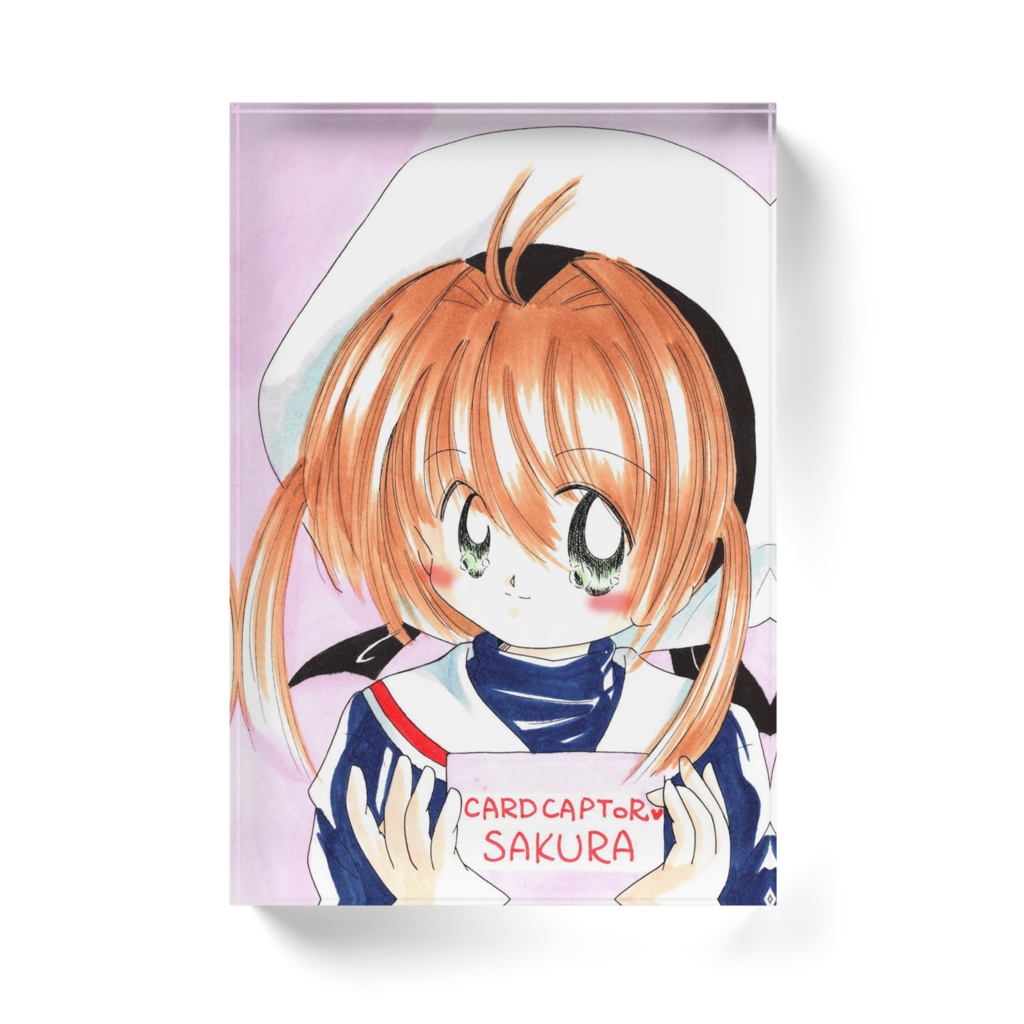 CCさくら・アクリルブロック