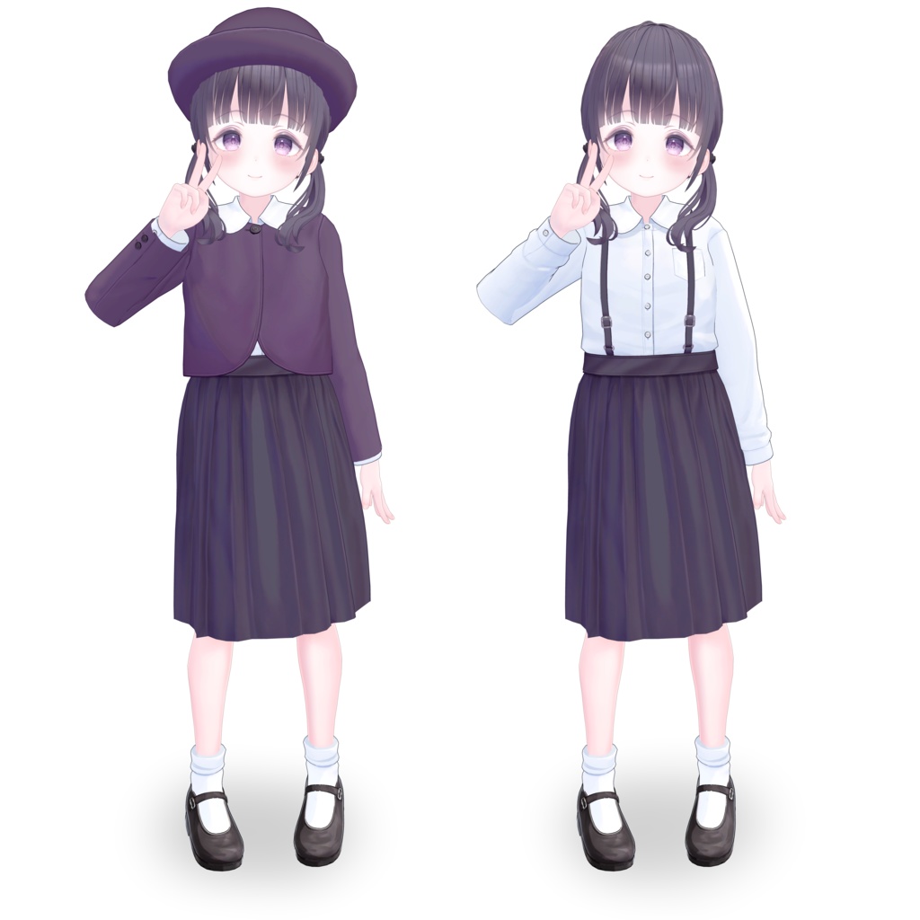 「つぼみ」オリジナル3Dモデル