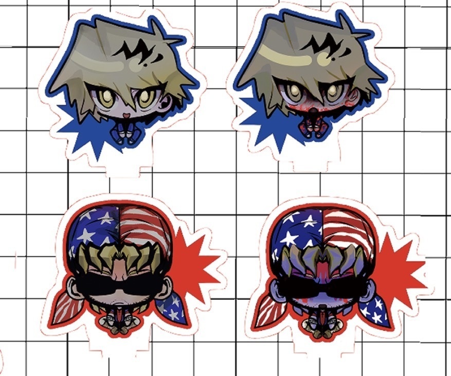 キー城ミニアクスタ4個セット