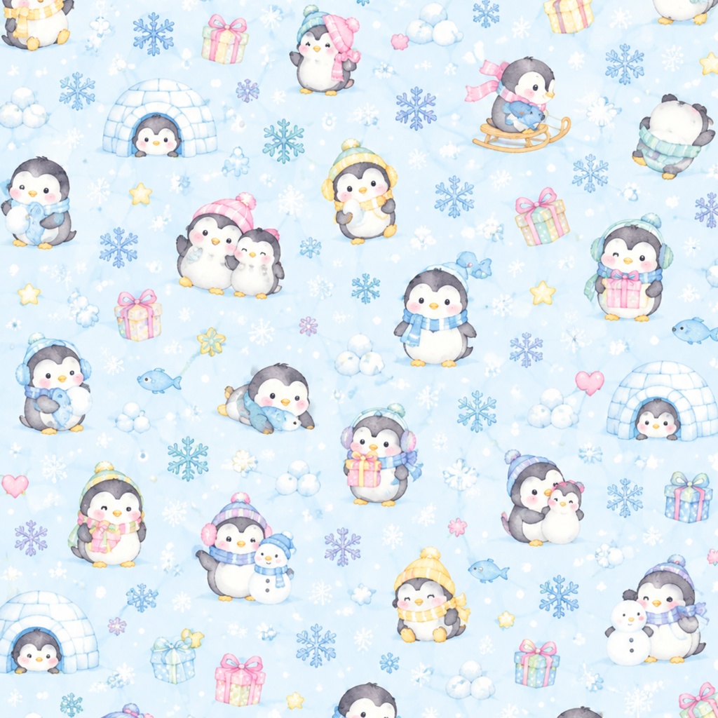 digitalpaperファンシー柄6枚セット