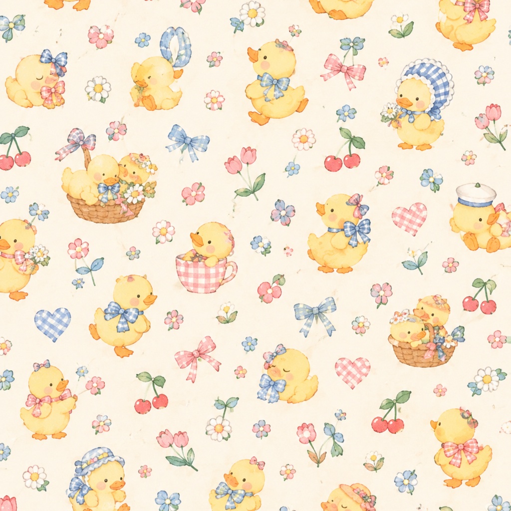 digitalpaperファンシー柄6枚セット
