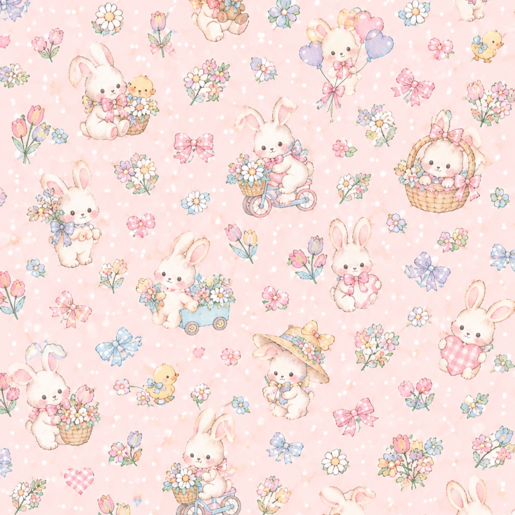 digitalpaperファンシー柄6枚セット
