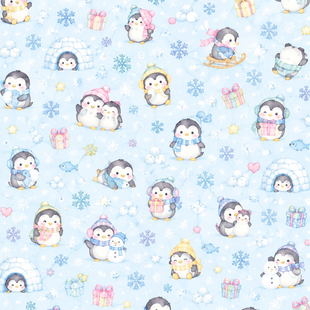 digitalpaperファンシー柄6枚セット
