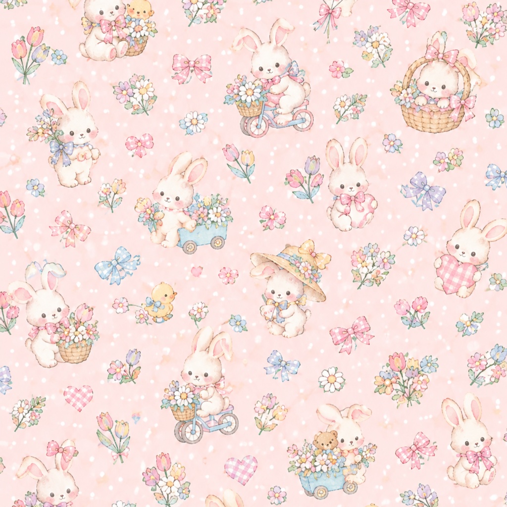 digitalpaperファンシー柄6枚セット