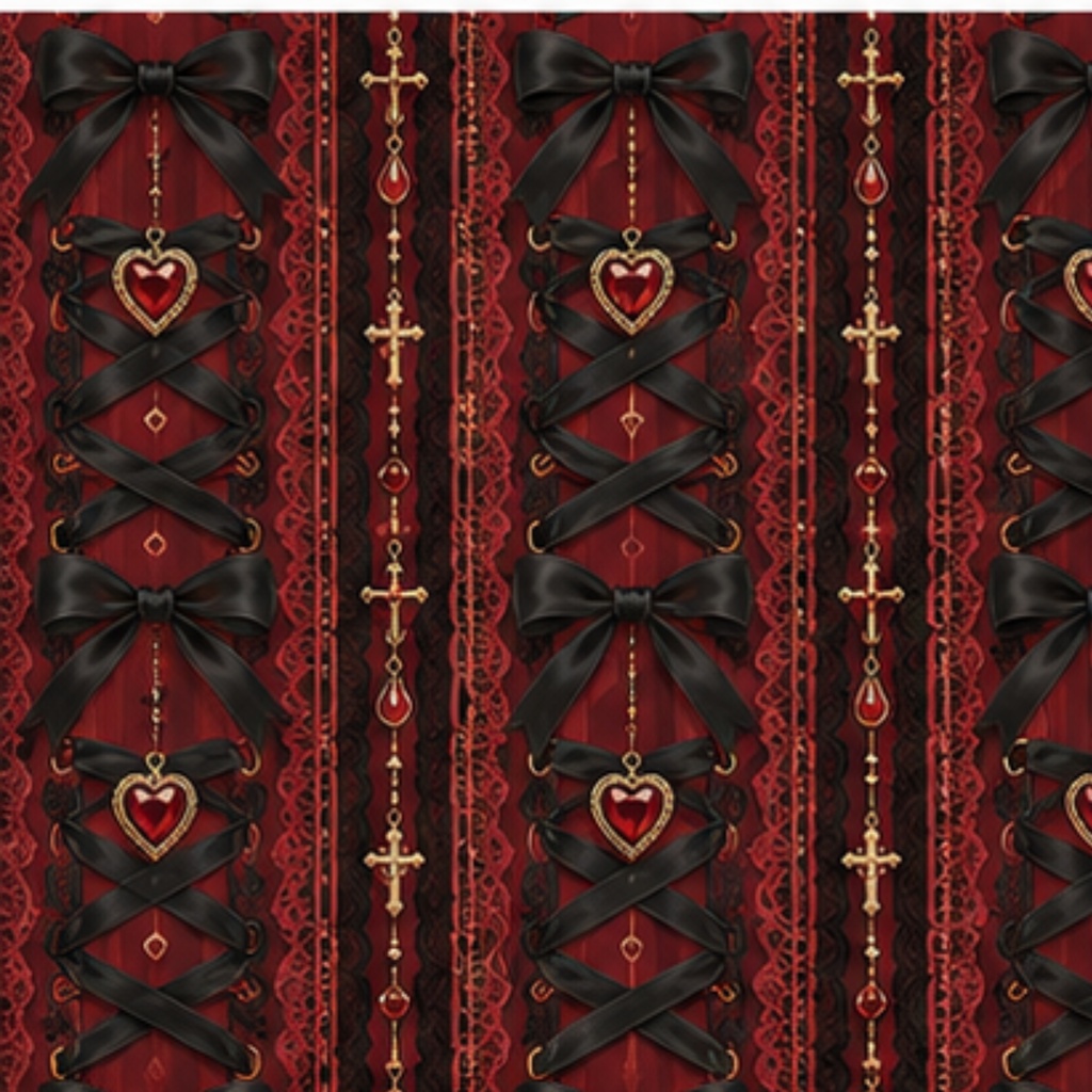 ribbon lacing digitalpaper かわいい 編み上げリボン画像 ラッピング 9枚セット
