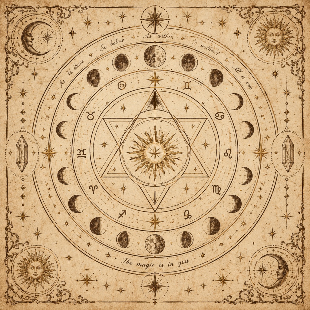 magic circle digitalpaper すてき 魔法陣柄 コラージュ 10枚セット