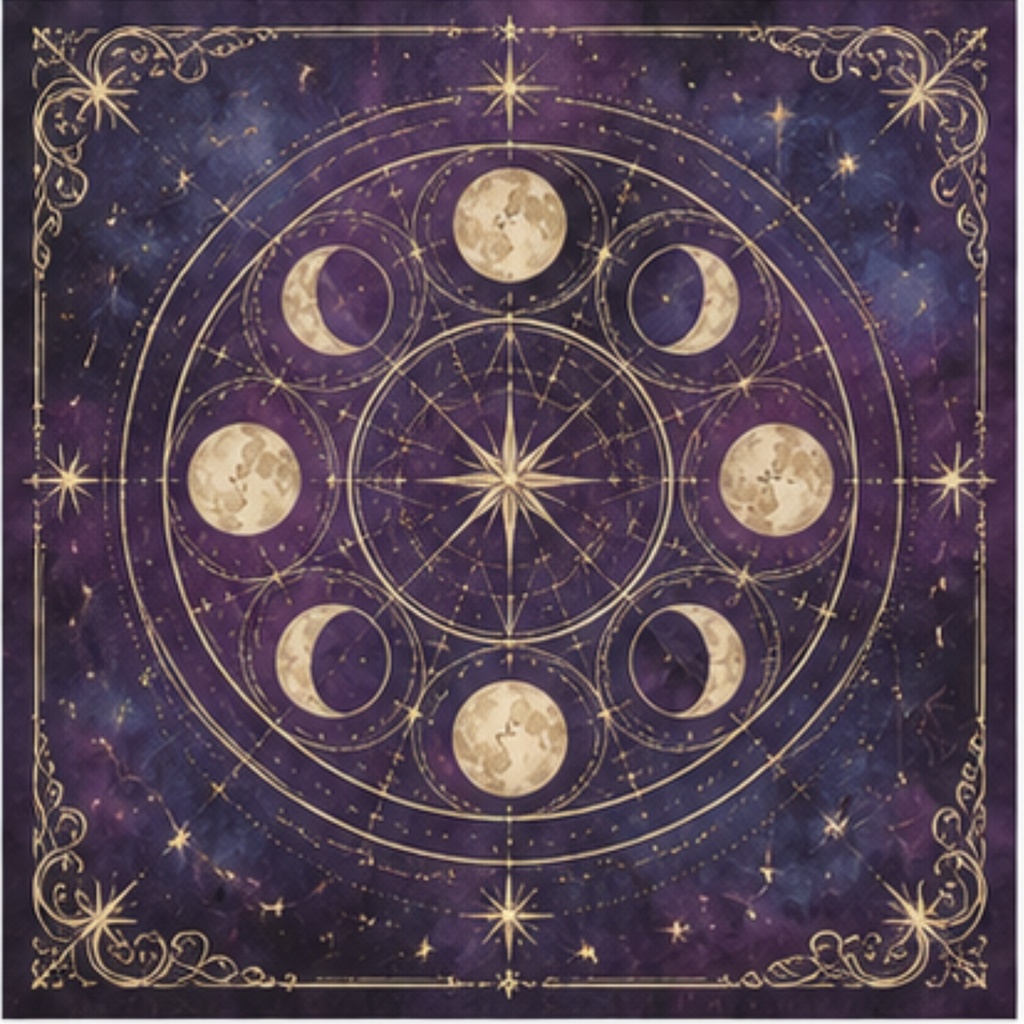 magic circle digitalpaper すてき 魔法陣柄 コラージュ 10枚セット