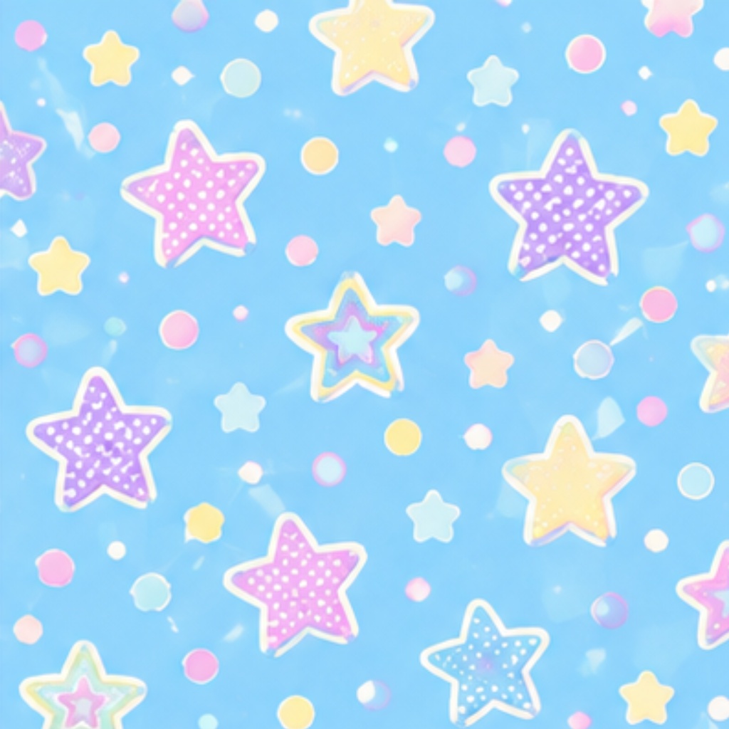 星柄 /ラッピング /digitalpaper /8枚セット