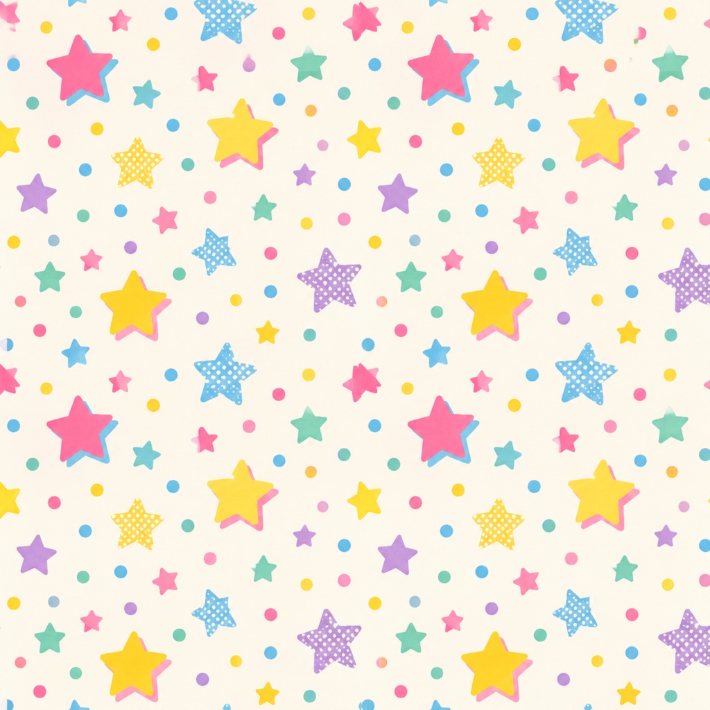 星柄 /ラッピング /digitalpaper /8枚セット