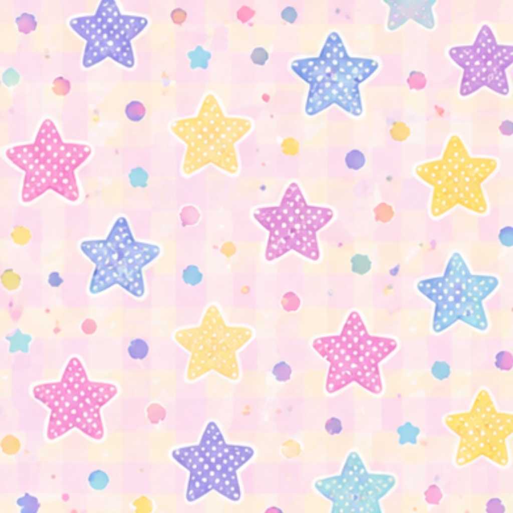 星柄 /ラッピング /digitalpaper /8枚セット