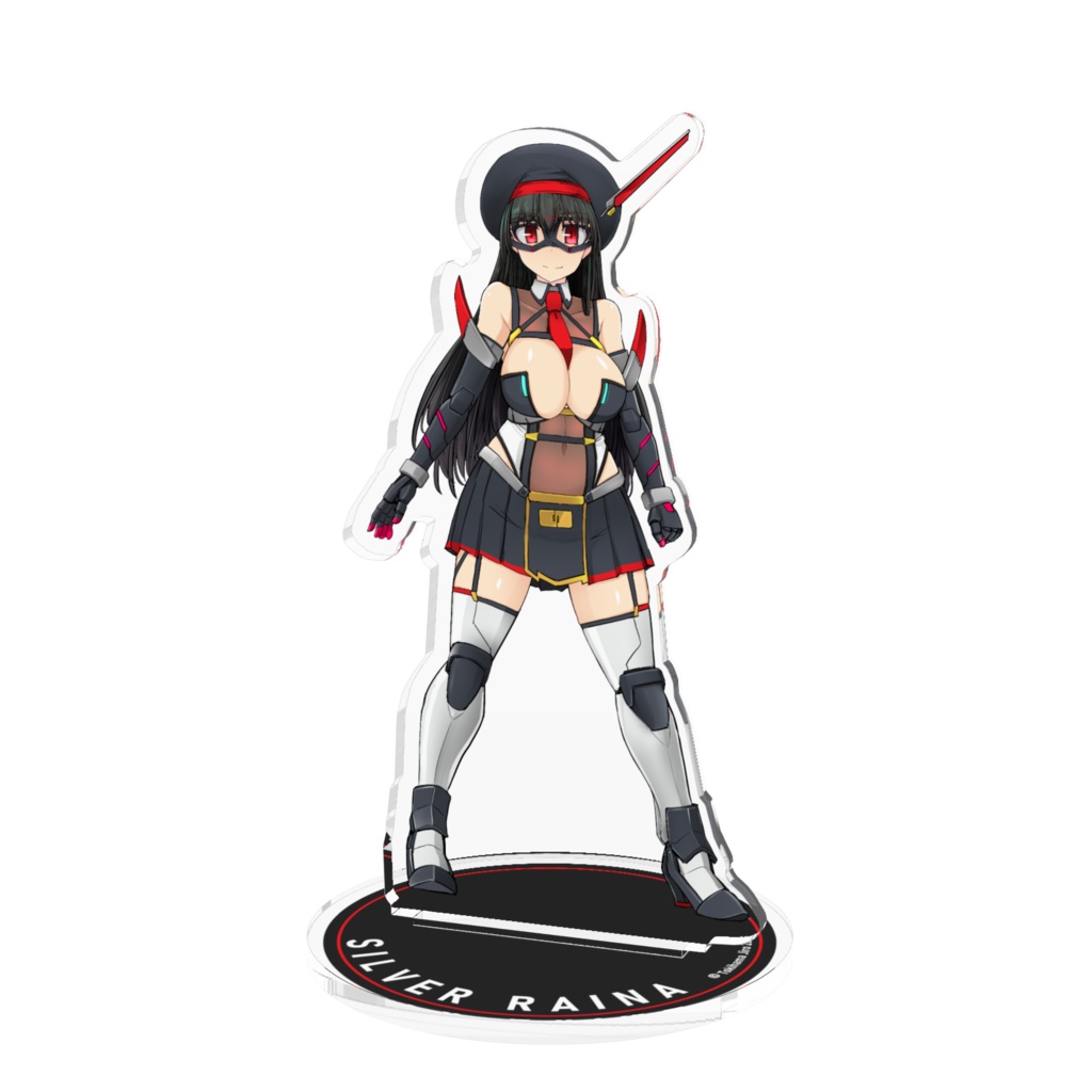 シルバーライナ [科学闘姫シルバーライナSG]　アクリルフィギュア(100mmx100mm)