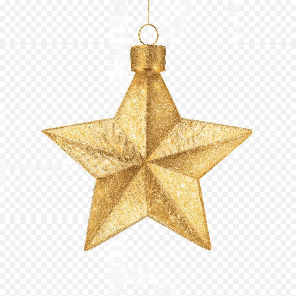 色鉛筆風クリスマス飾りクリップアート