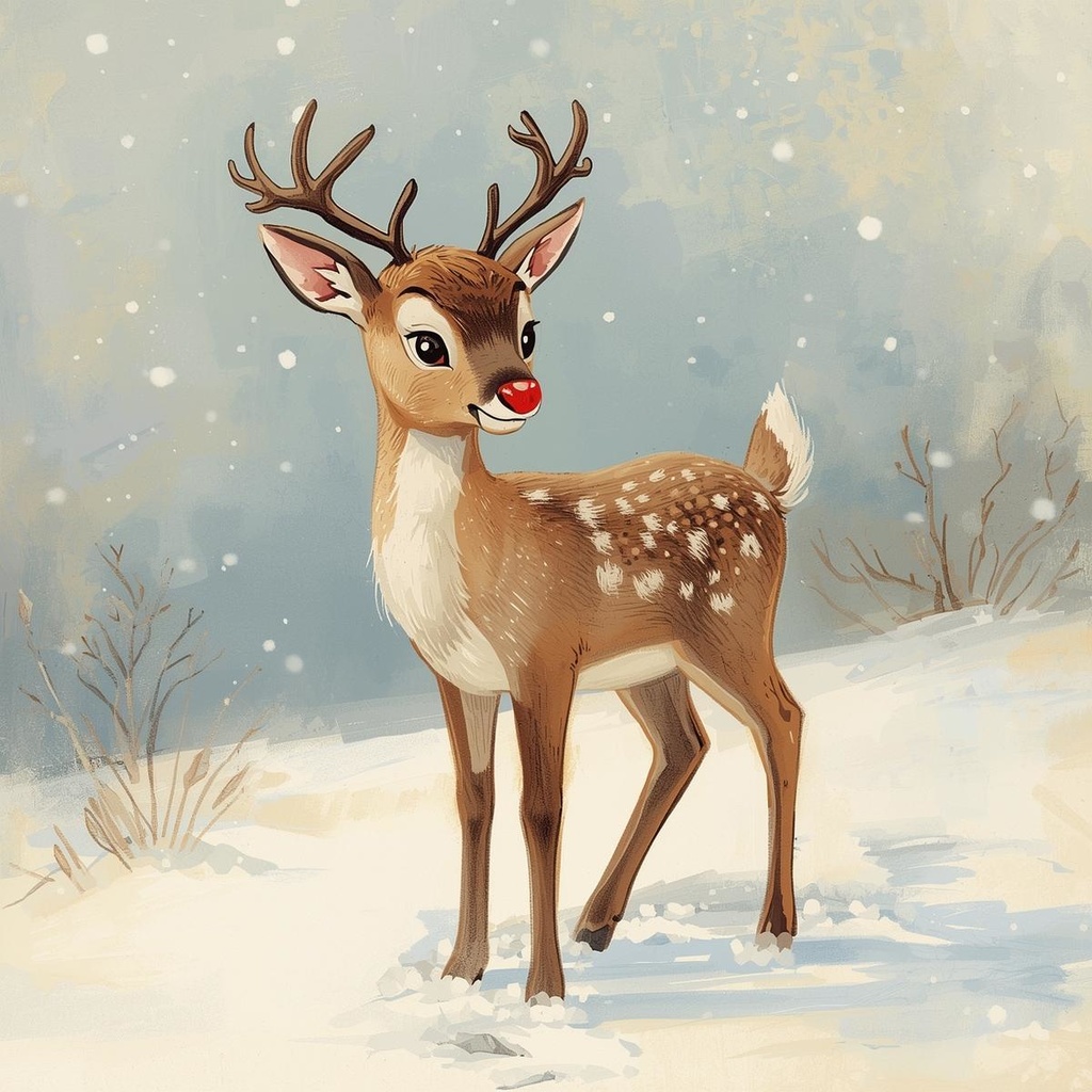 色鉛筆風クリスマス飾りクリップアート