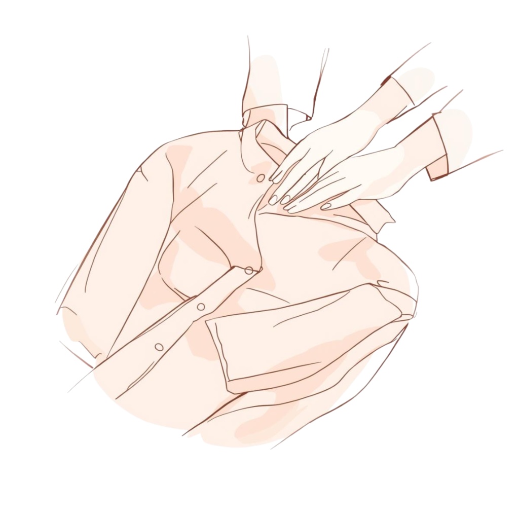 やわらかい風とピンクで描く「育児のリアル」線画クリップアートセット(全10点・PNG)