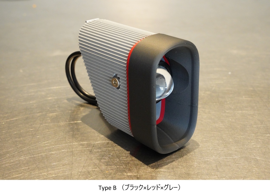 スーパーカブ用 LEDフォグ|純正に似合う|シンプルデザイン|多色3Dプリント