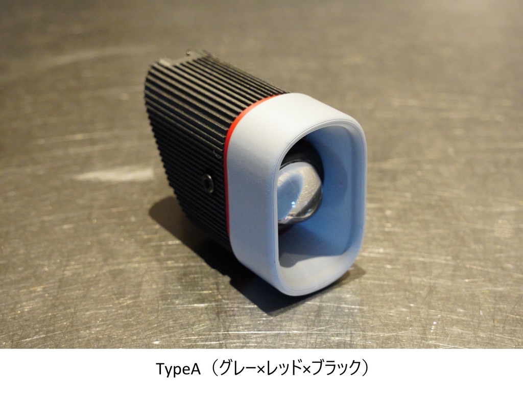 スーパーカブC125用 LEDフォグ|純正に似合う|シンプルデザイン|多色3Dプリント