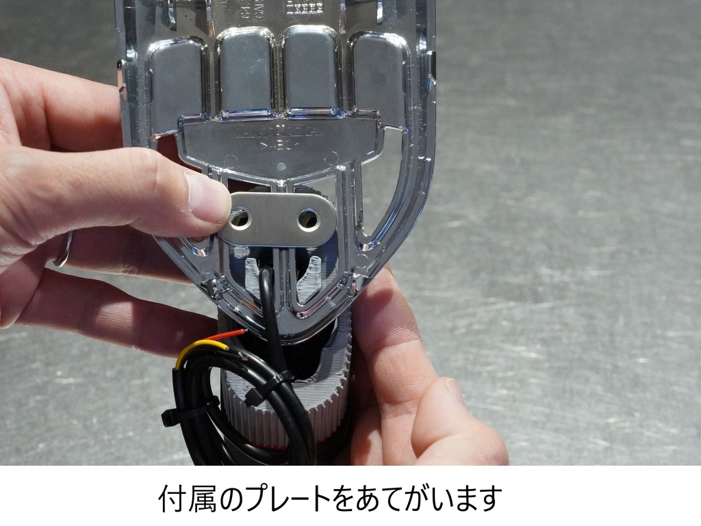 スーパーカブC125用 LEDフォグ|純正に似合う|シンプルデザイン|多色3Dプリント