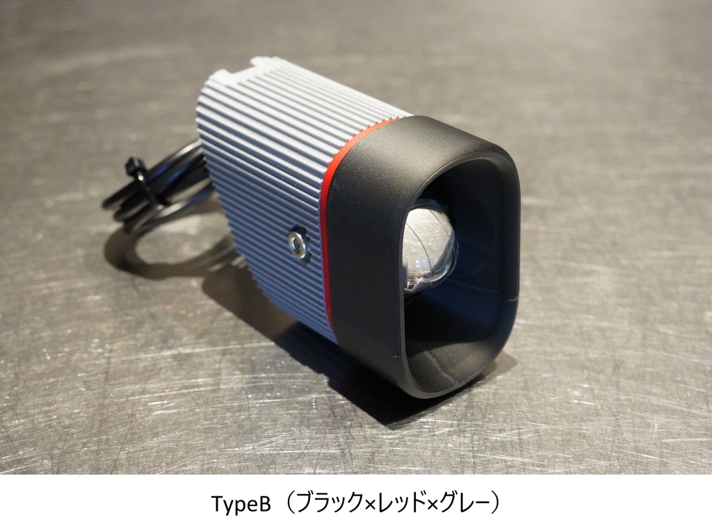 スーパーカブC125用 LEDフォグ|純正に似合う|シンプルデザイン|多色3Dプリント