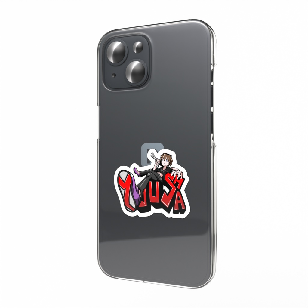 【ゆうしゃ】グラフィティ風スマホステッカー