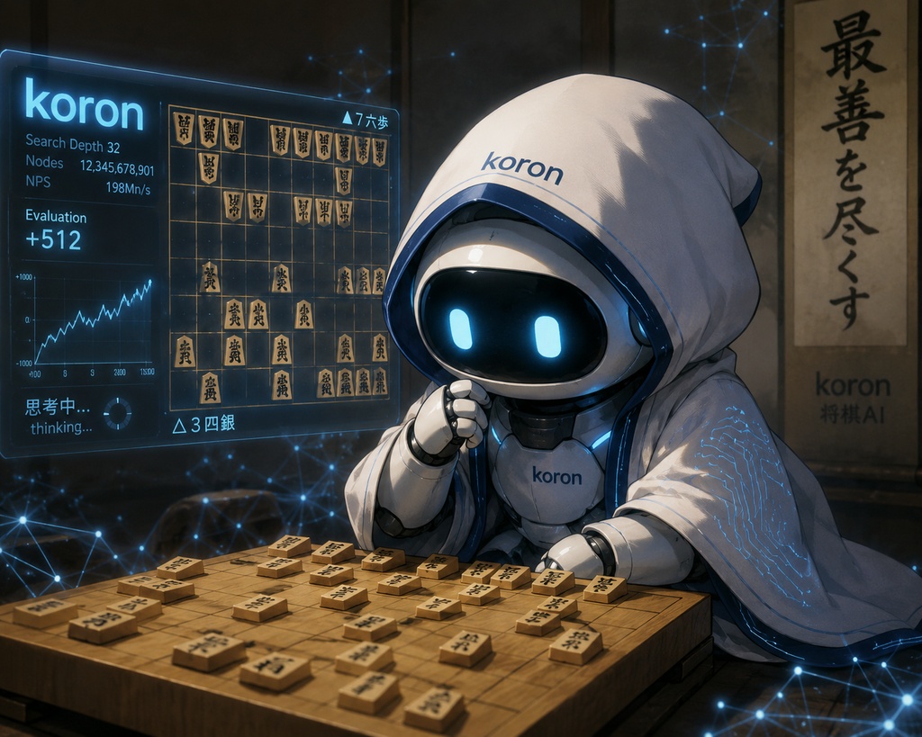 将棋 AI『ぱらべらむ』TSEC7 一部4位 二部2位
