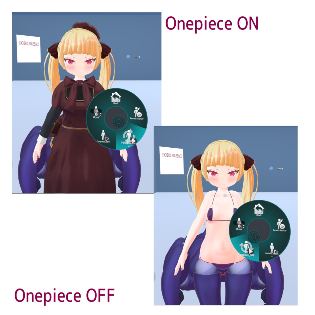 オリジナル3Dモデル アラクネ娘「紫雲-SHIUN-」